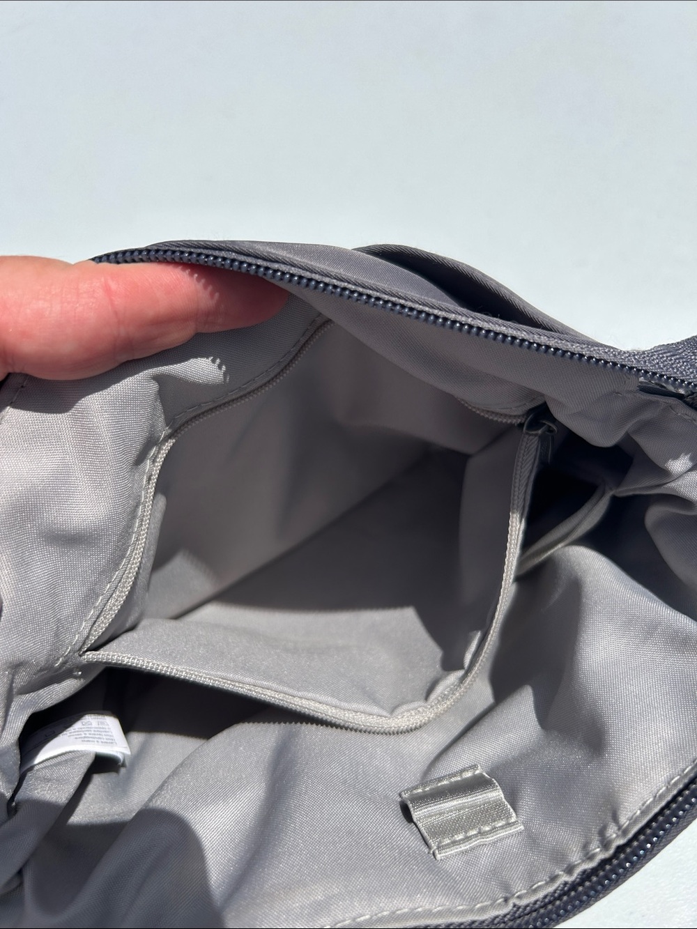 Baggallini Gray Marais RFID Crossbody Bag - Picture 12 of 14